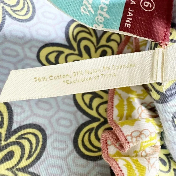 MATILDA JANE Girls Size 6 Character Counts Broadway Knot Dress Patchwork - Picture 9 of 12